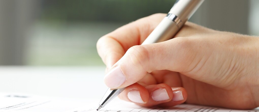 Signing a ocntract